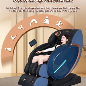 Ghế massage Queen Crown QL05 Sport| Chính hãng giá rẻ