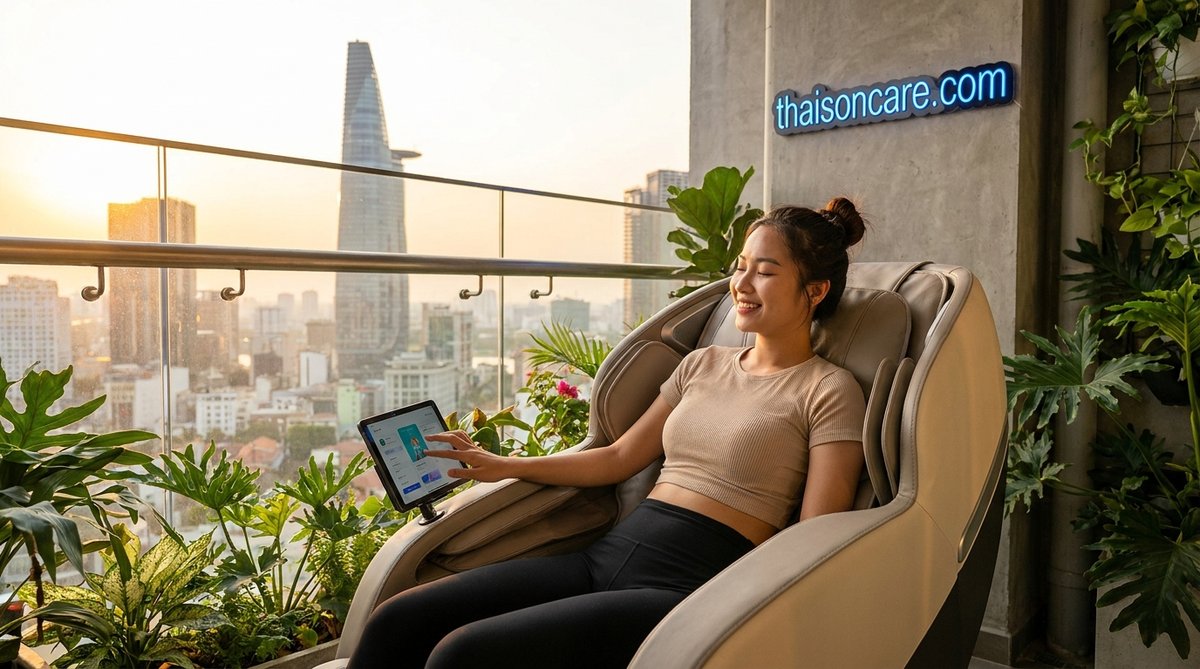 lưu ý khi dùng ghế massage - ghế massage ThaiSonCare chính hãng