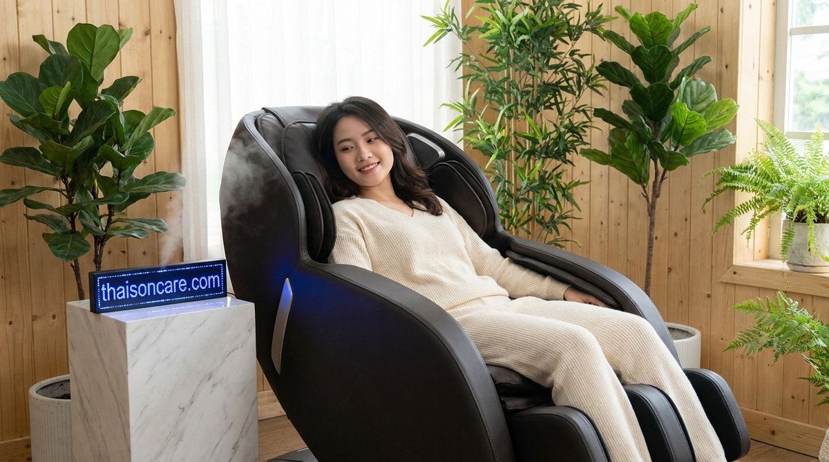ghế massage Ghế Massage ThaiSonCare Giá Rẻ Dưới 20 Triệu - ThaiSonCare chính hãng