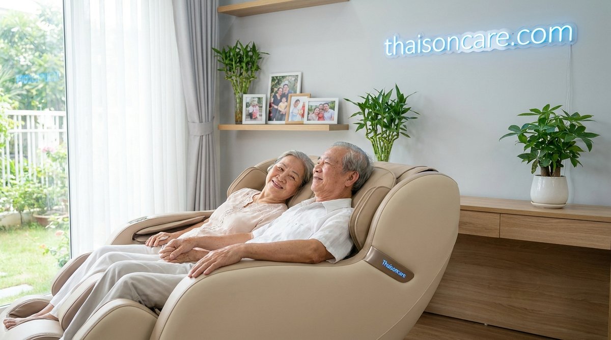ghế massage ThaiSonCare bán chạy - ghế massage ThaiSonCare chính hãng