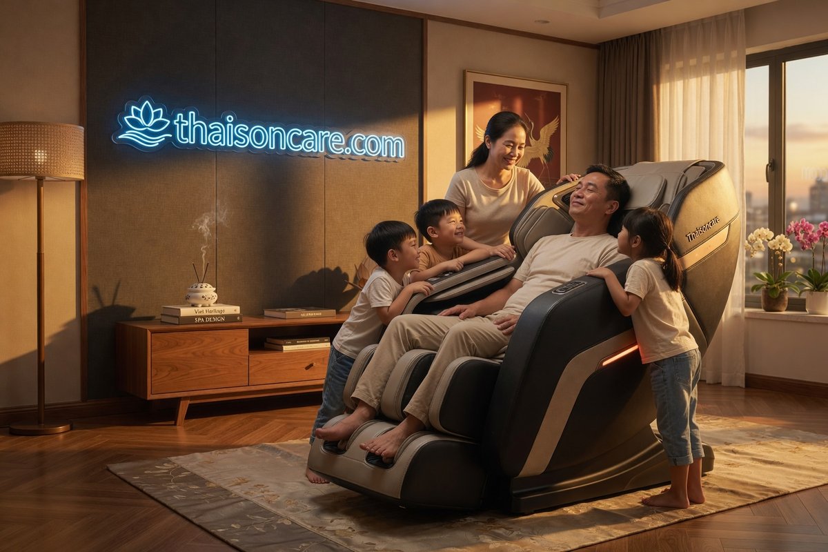 ghế massage Ghế Massage 4D - ThaiSonCare chính hãng