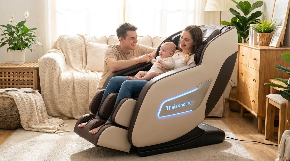 ghế massage Ghế Massage Nhiệt Hồng Ngoại Mùa Lạnh - ThaiSonCare chính hãng