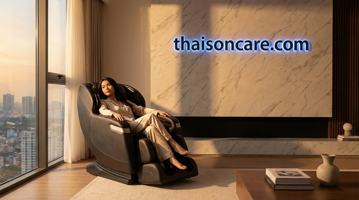 ghế massage Bảng Giá Ghế Massage Toàn Thân Chi Tiết Mới Nhất Năm 2026 – Khám Phá Lợi Ích Cho Sức Khỏe - ThaiSonCare chính hãng