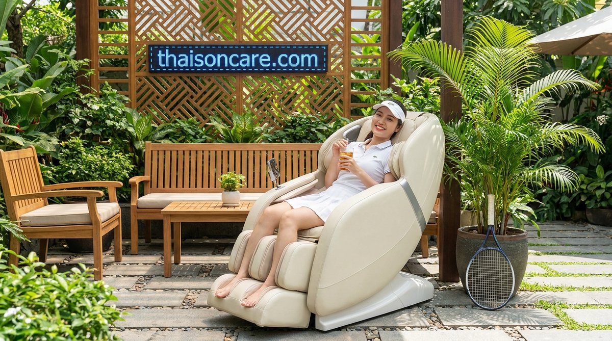 ghế massage Có Nên Mua Ghế Massage Toàn Thân Giá Rẻ? Lưu Ý Quan Trọng 2026 - ThaiSonCare chính hãng